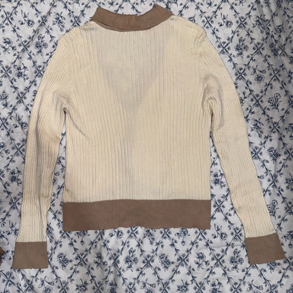 Calligraphie ColorBlock Cardigan - Picture 3 of 3